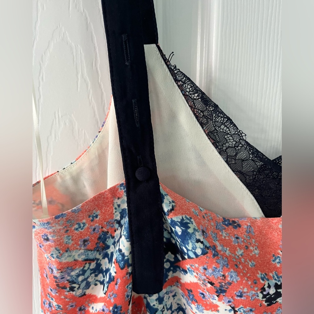 Gorgeous Adelyn Rae Print & Lace Dress // Sz. Med. // NWT - Picture 7 of 15